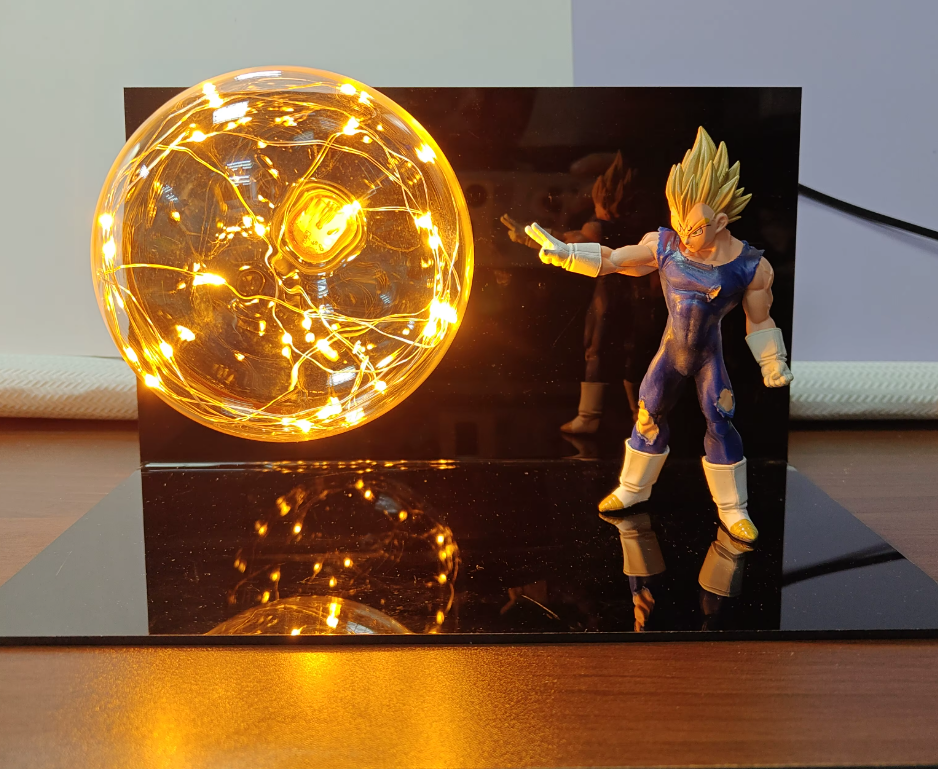 Lampe Majin Vegeta Big Bang Attack