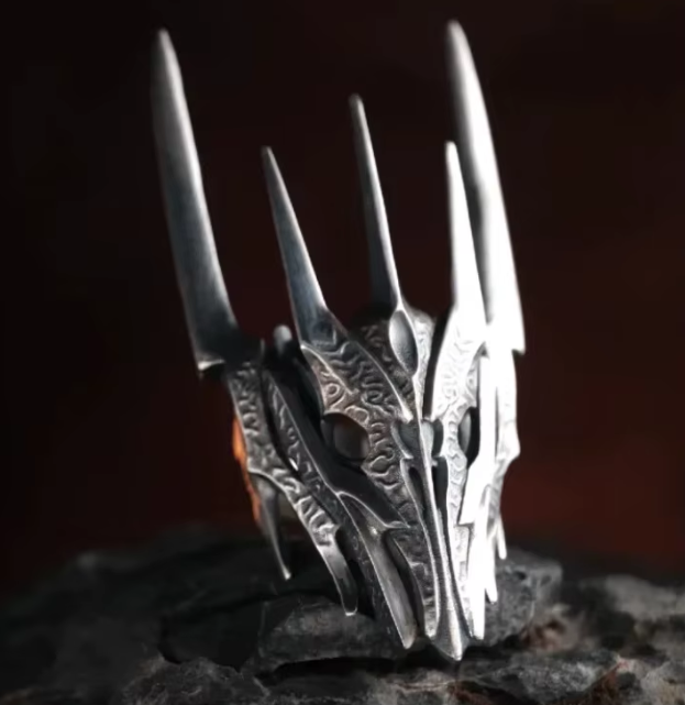 Bague Casque de Sauron