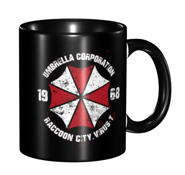 Mug Umbrella Corporation Raccoon City Virus T
